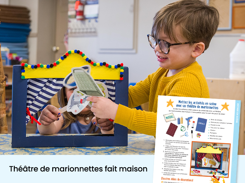 Théatre de mationettes fait maison